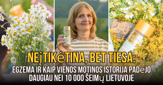 Kaip Motina Padėjo Vaikui Įveikti Egzemą Naudodama Stebuklingą Vandenį