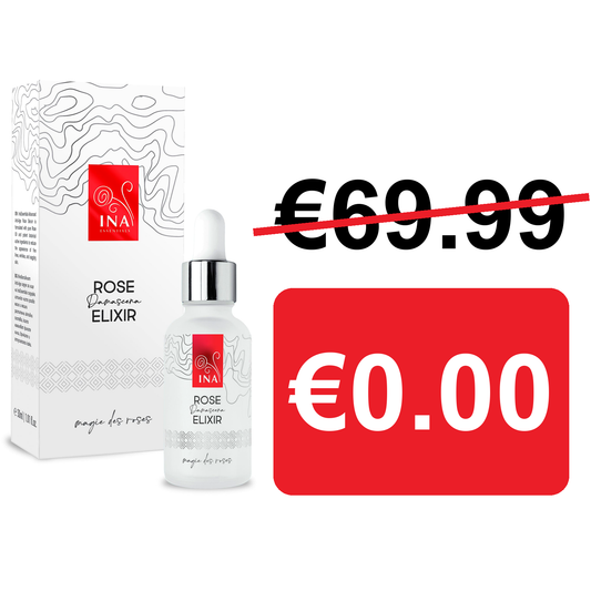 + Dovana Intensyvus senėjimą stabdantis veido serumas su ekologišku rožių aliejumi – Rose Elixir