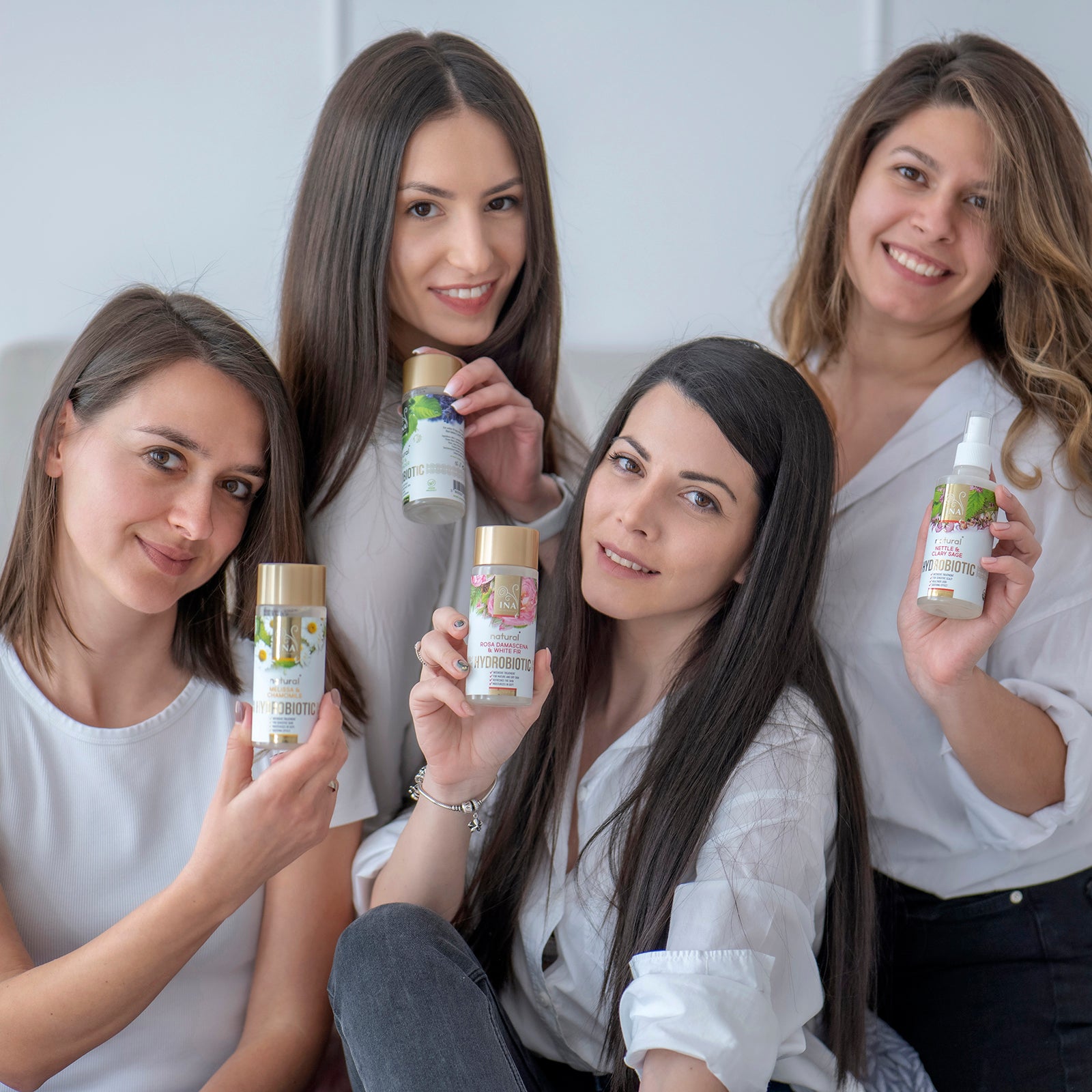 Hydrobiotic - Ramunėlių, Melisų ir Aloe Vera - intensyvi, raminanti priežiūra Jautriai odai