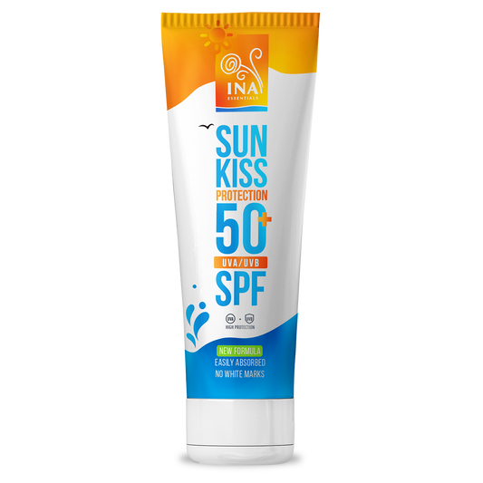Natūralus Veido ir Kūno Apsaugos nuo Saulės Kremas SPF 50+ su Organine Baltąja Egle