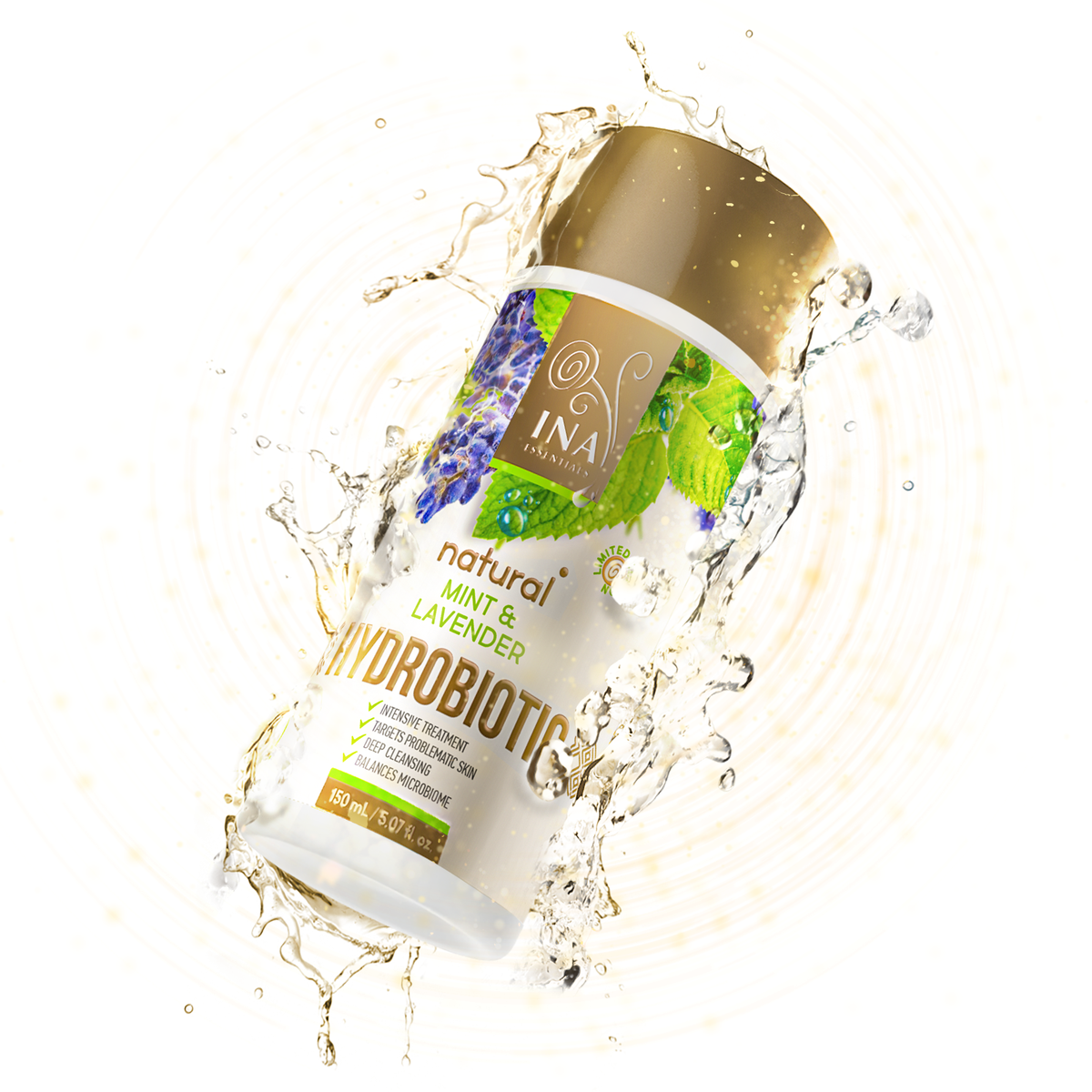 Hidrobiotikas – Su Levandos ir Mėtomis (150ml)